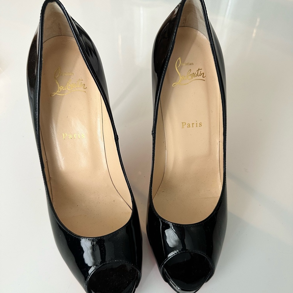 Christina Louboutin shoes worn once